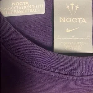 Nike Shirts Nocta Ss Top Purple Tshirt Rare Drake X Nike